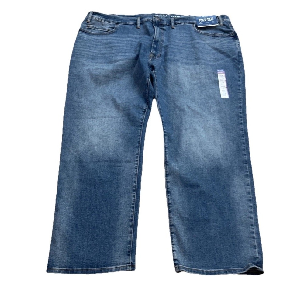 Arizona Jean Co. Men's Advance Flex 360 Jeans Athletic Taper 52x30 NWT - Picture 1 of 6